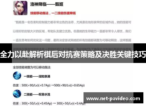 全力以赴解析棋后对抗赛策略及决胜关键技巧 全力以赴解析棋后对抗赛策略及决胜关键技巧