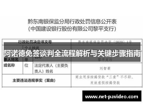 阿诺德免签谈判全流程解析与关键步骤指南 阿诺德免签谈判全流程解析与关键步骤指南